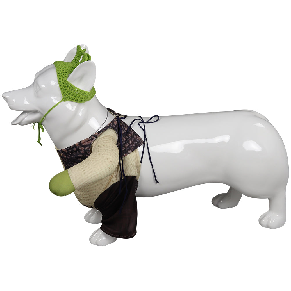 Shrek Haustier Hundekleidung Cosplay Kostüm Outfits Halloween Karneval Party Anzug