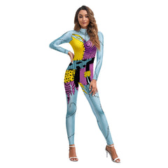 Sally Dienstmädchenkleid Cosplay Jumpsuit Halloween Karneval Outfits Cosplay Kostüm