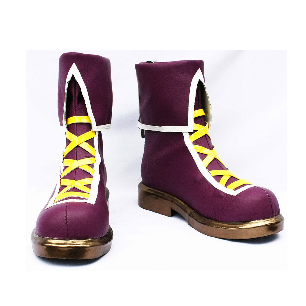 The King of Fighters Athena Asamiya Cosplay Stiefel Schuhe