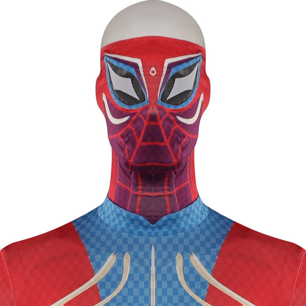 Spider-Man: Across The Spider-Verse Man: India Jumpsuit Cosplay Kostüm Halloween Karneval Outfits