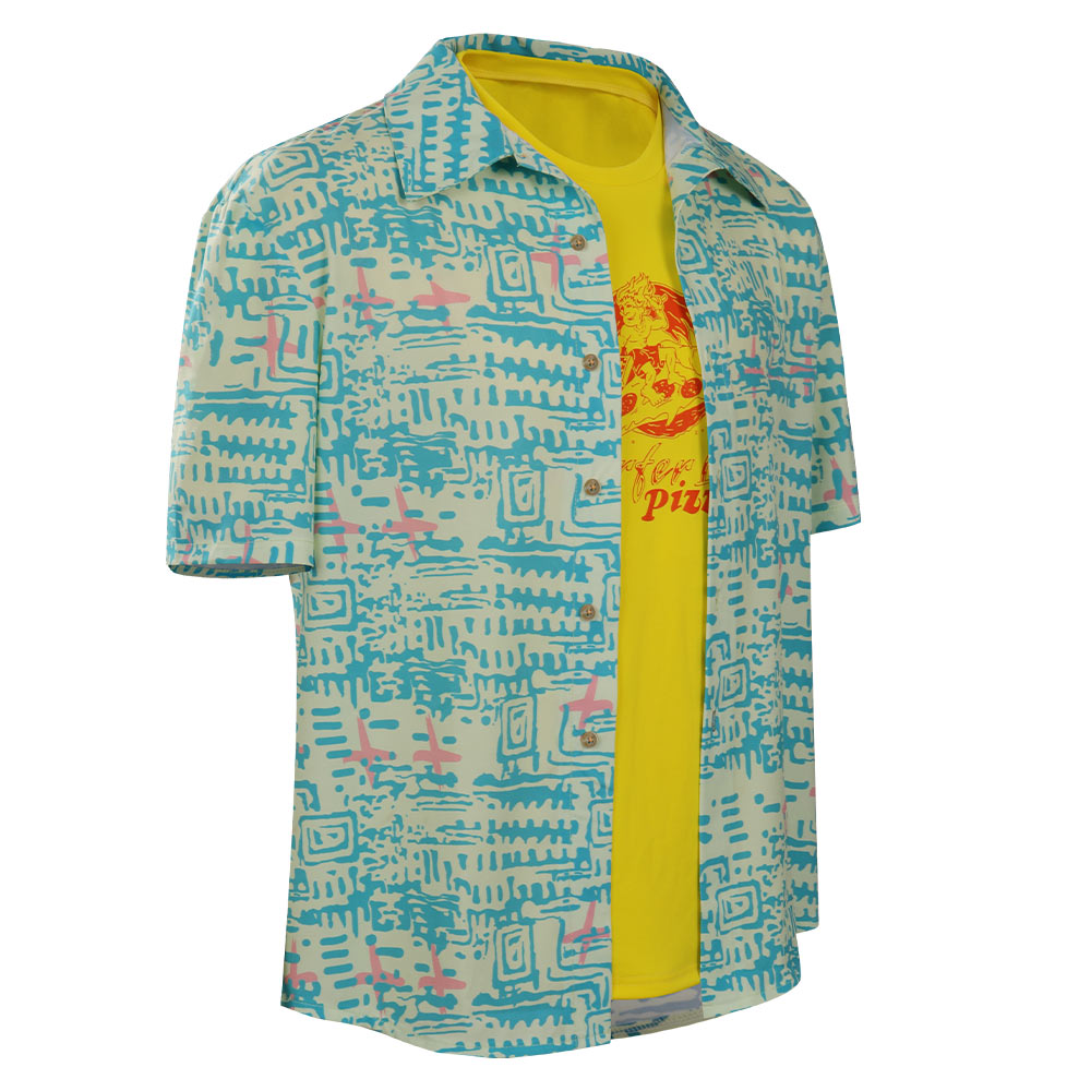 Stranger Things 4 Argyle Cosplay Kostüm T-shirt Outfits Halloween Karneval Shirt