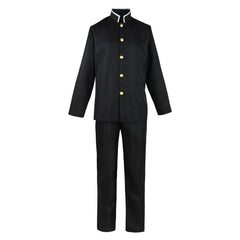 Anime Demon Slayer Shinazugawa Genya Kimono Cosplay Kostüm Halloween Karneval Outfits
