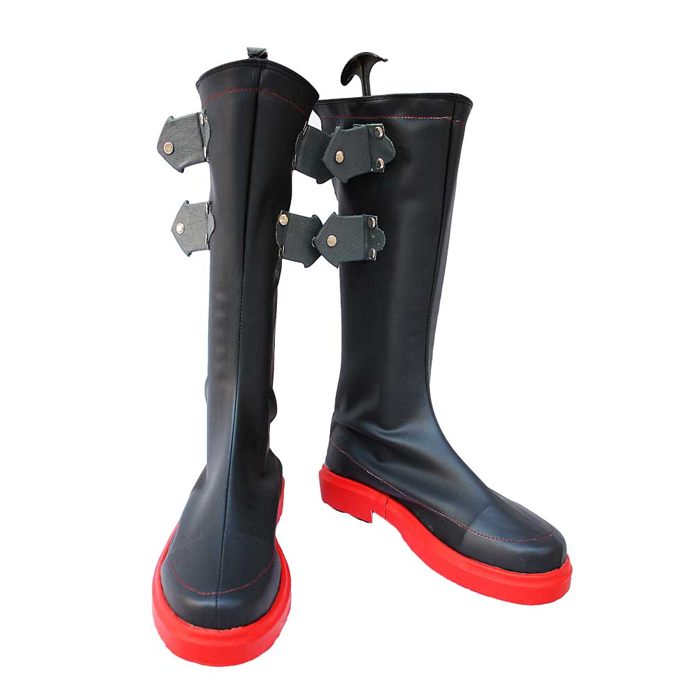 The King of Fighters KOF Ash Crimson Cosplay Stiefel Schuhe
