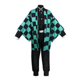 Kamado Tanjirou Demon Slayer Cosplay Kostüm Halloween Karneval Outfits
