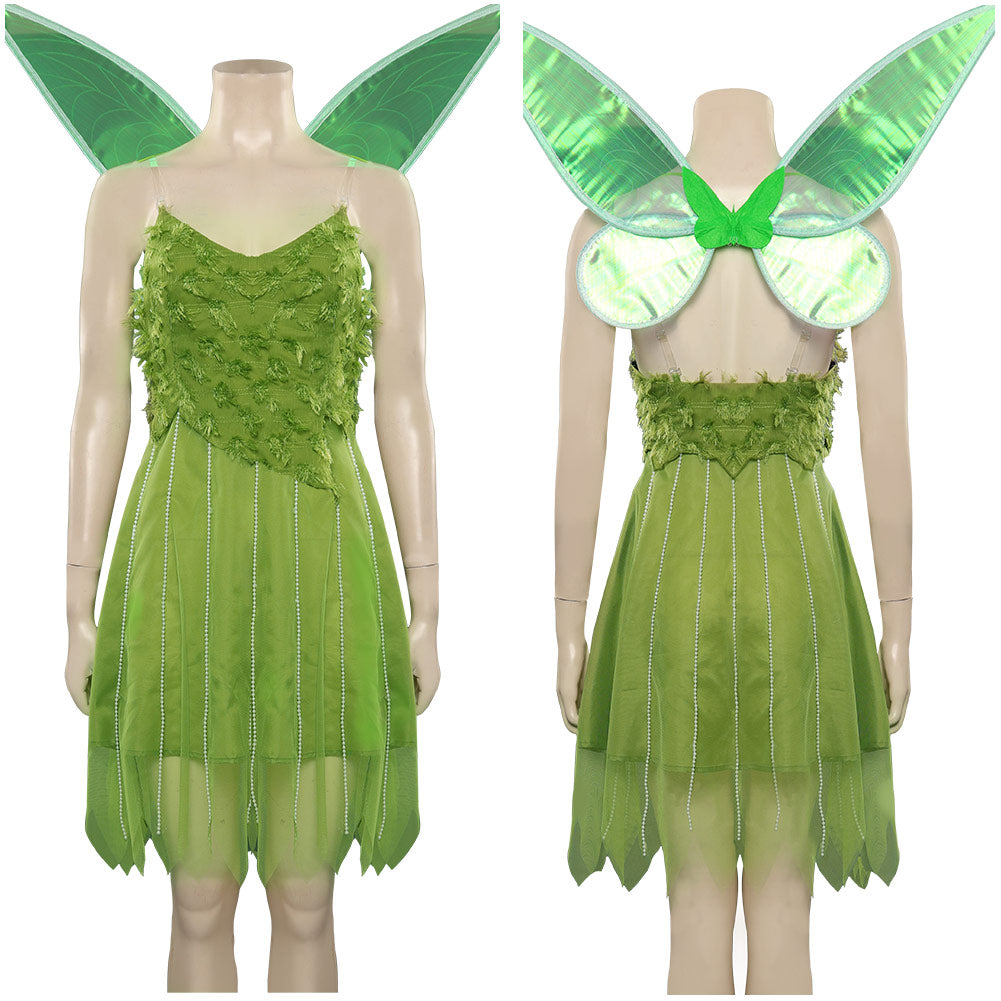 Peter Pan & Wendy Tinker Bell Kleid Cosplay Kostüm Halloween Karneval Outfits