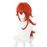 Genshin Impact Diluc Perücke Cosplay Perücke rot - cosplaycartde