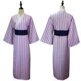 Demon Slayer Kamado Tanjirou Kimono Bademantel Cosplay Kostüm