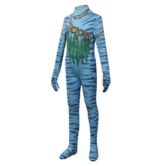Kinder Avatar: The Way of Water Neytiri Cosplay Kostüm Halloween Karneval Jumpsuit   