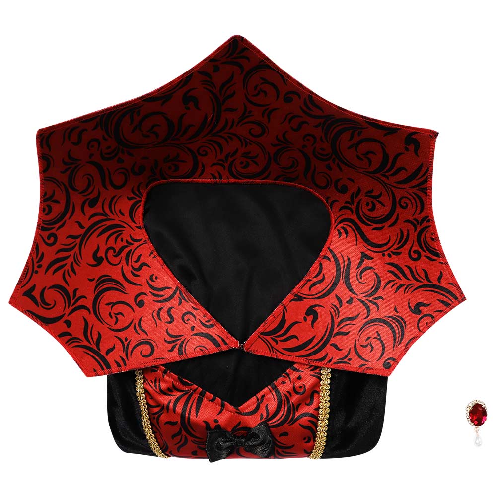 Damen Witch Cosplay Erwachsene Kostüm Halloween Karneval Kleid
