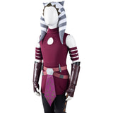 Star Wars: The Clone Wars Kinder Ahsoka Tano Cosplay Kostüm Halloween Karneval Outfits