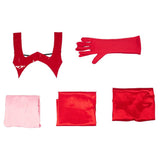 WandaVision Wanda Scarlet Witch Wanda Maximoff Cosplay Kostüm Damen Jumpsuit Halloween Karneval Kostüm - cosplaycartde