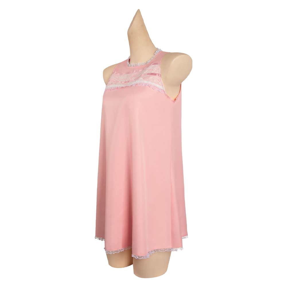 Barbie Film Margot Robbie rosa Schlafanzug schlafkleid Cosplay Kostüm auch für Alltag