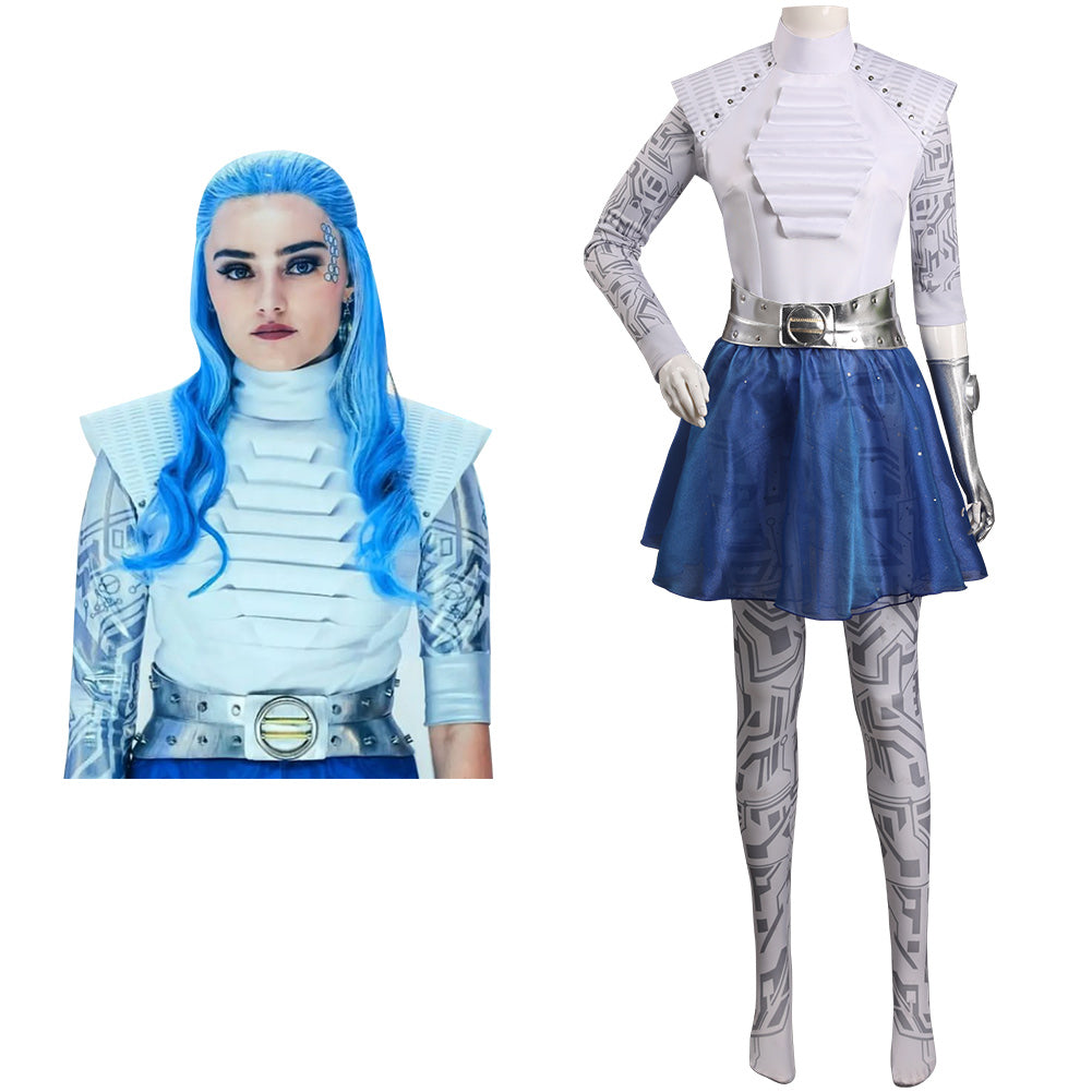 Zombies Addison Alien Cosplay Costume Outfits Halloween Carnival Suits