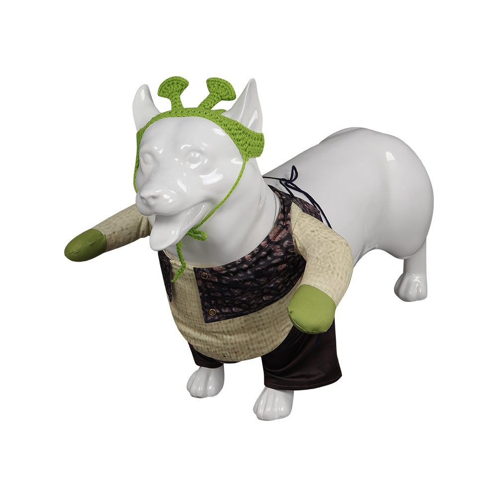 Shrek Haustier Hundekleidung Cosplay Kostüm Outfits Halloween Karneval Party Anzug