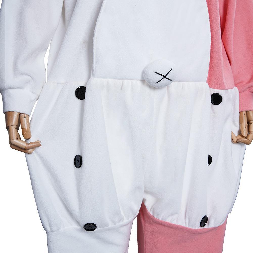 Danganronpa Dangan Ronpa Monokuma und Monomi rosa Schlafanzug Cosplay Jumpsuit Pajamas für Erwachsene - cosplaycartde