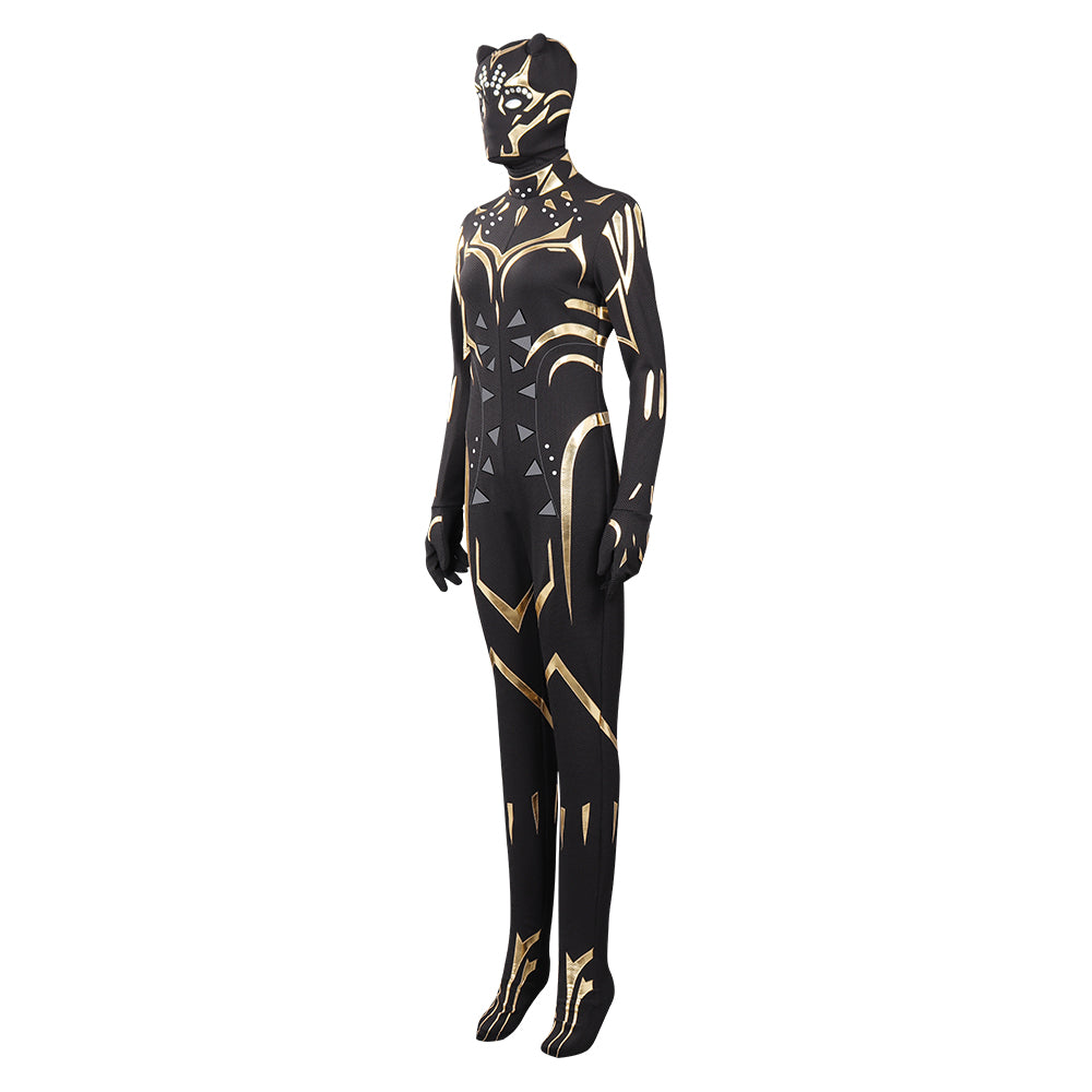 Black Panther: Wakanda Forever Cosplay Outfits Halloween Karneval Jumpsuit