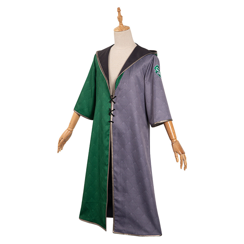 Hogwarts Legacy Slytherin Cosplay Kostüm Outfits Halloween Karneval Robe