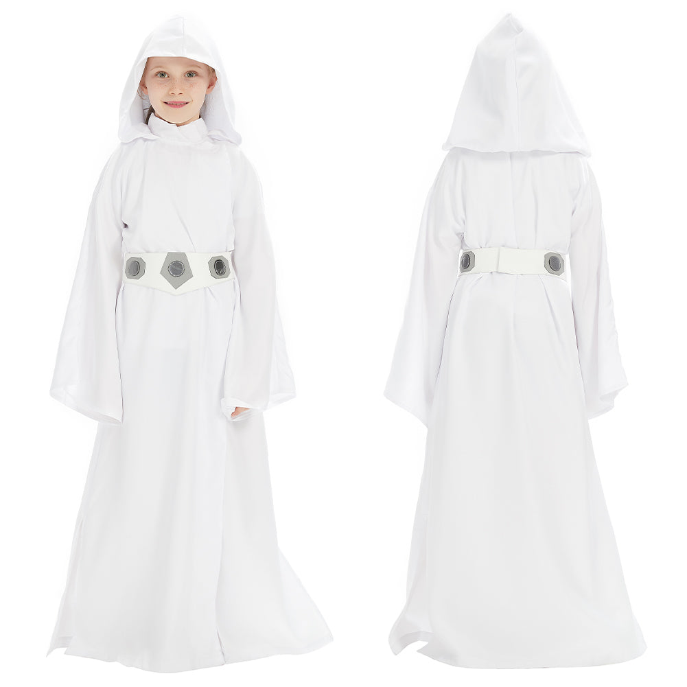 Kinder Prinzessin Leia Kostüm Cosplay Halloween Karneval Kostüm