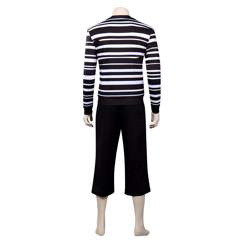 Addams Cosplay Pugsley Addams Kostüm Halloween Karneval Outfits