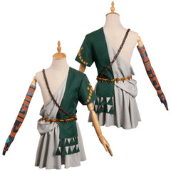 The Legend of Zelda: Tears of the Kingdom Link grün Kostüm Cosplay Kostüm Halloween Karneval Outfits