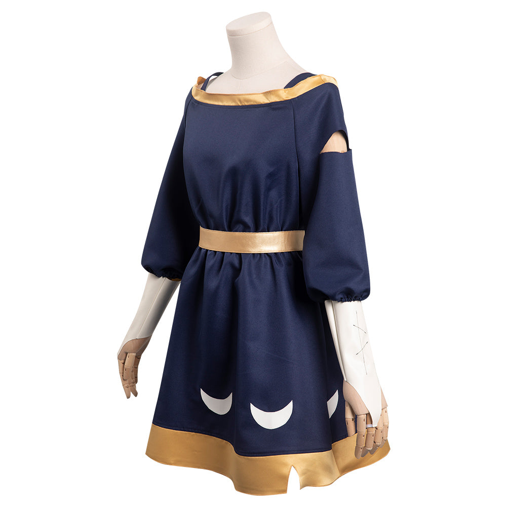 The Owl House Cosplay Amity Kostüm Halloween Karneval Kleid