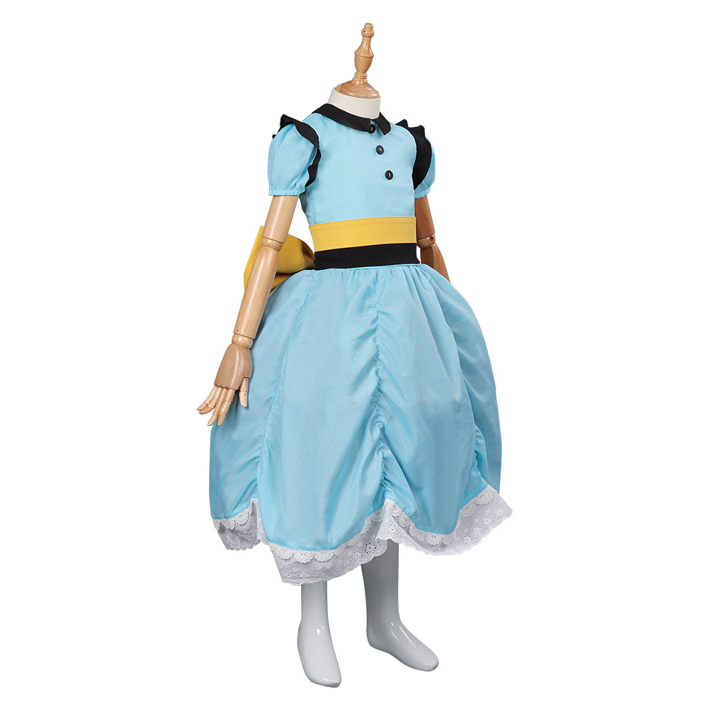 Kinder Tandem: A Tale of Shadows Emma Kleid Cosplay Kostüm Halloween Karneval Outfits