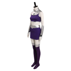 Teen Titans Starfire Cosplay Kostüm Halloween Karneval Outfits