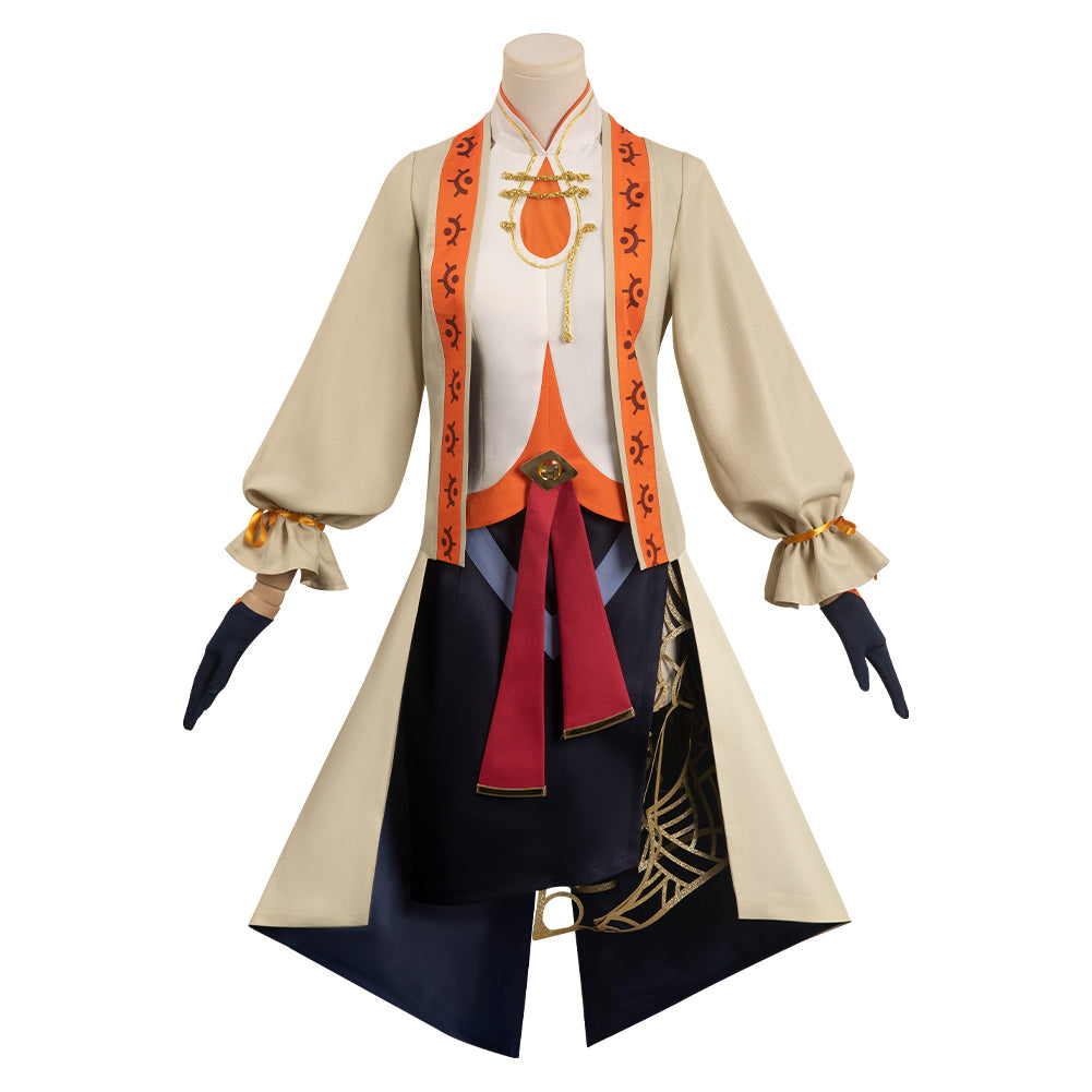 The Legend of Zelda: Tears of the Kingdom Purah Cosplay Kostüm Halloween Karneval Outfits