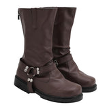 Savanaclaw Laugh With Me! Twisted Wonderland Ruggie Bucchi Stiefel Cosplay Schuhe - cosplaycartde