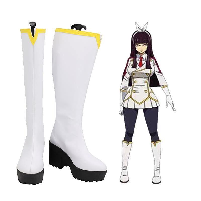 Kagura Mikazuchi Stiefel Fairy Tail Kagura Stiefel Cosplay Schuhe - cosplaycartde