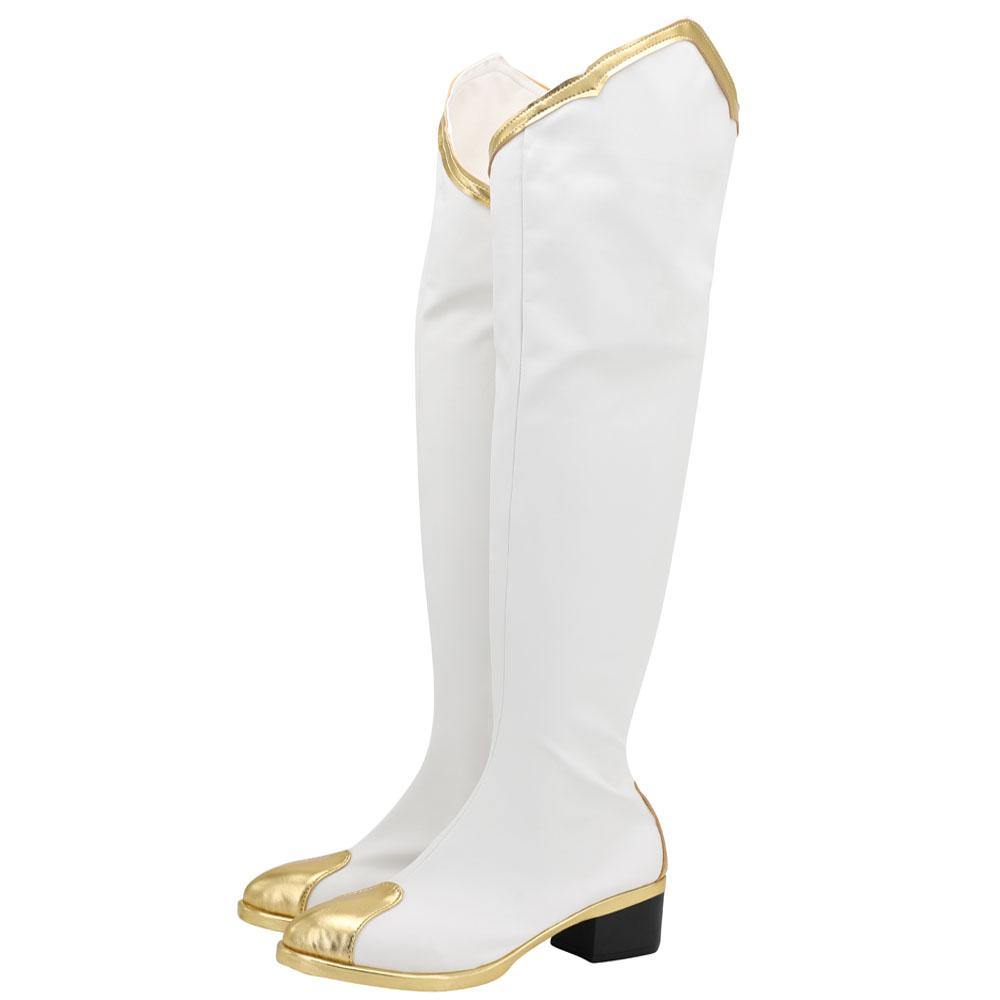 Genshin Impact Amber Stiefel Cosplay Schuhe - cosplaycartde