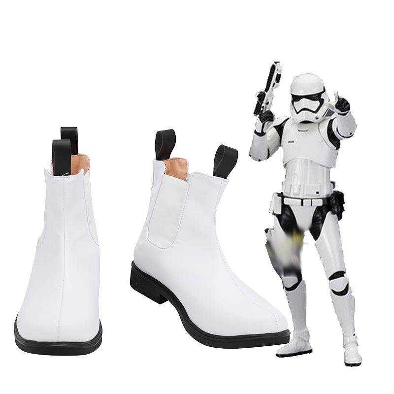 Star Wars Imperial Stormtrooper Schuhe Cosplay Schuhe Weiß - cosplaycartde