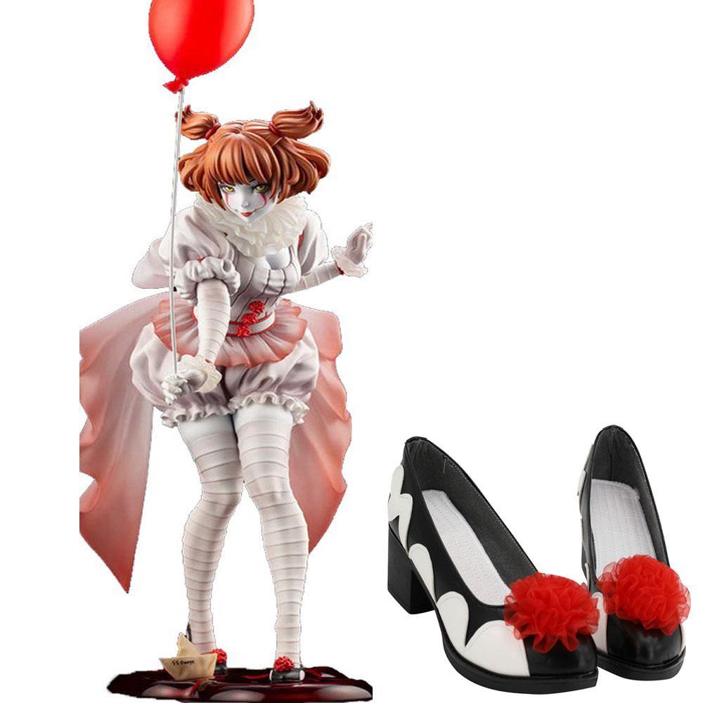 IT Pennywise The Clown Halloween Karneval weiblich Schuhe Cosplay Schuhe - cosplaycartde
