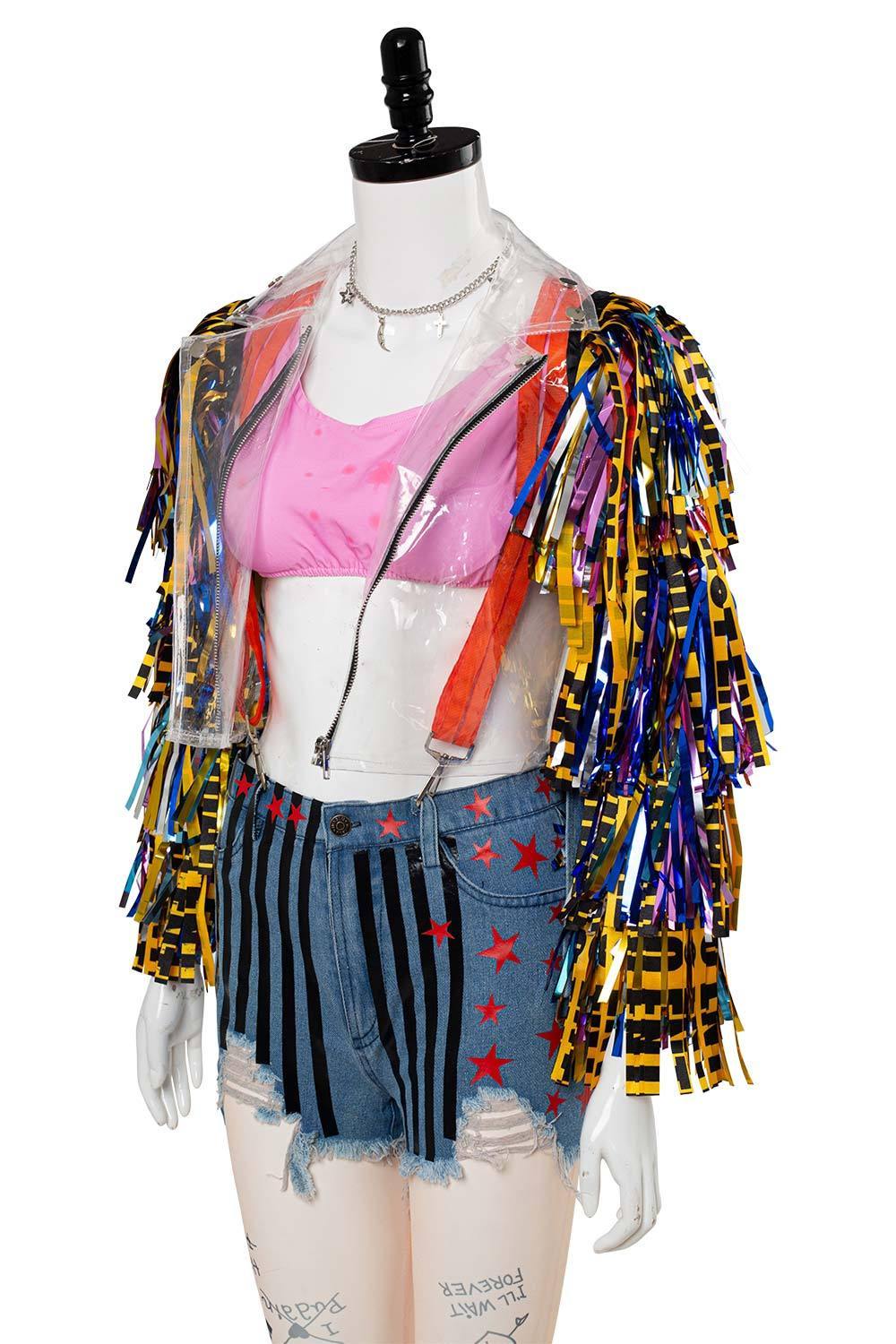 Birds of Prey Superheld And the Fantabulous Emancipation of One Dr. Harleen Quinzel Harley Quinn Cheerleader Cosplay Kostüm - cosplaycartde