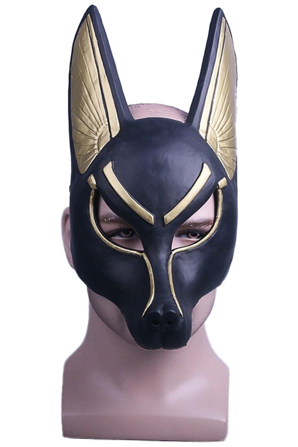 Egyptian Anubis PVC Cosplay Maske Wolf Schakal Maskerade Mottoparty Halloween Karneval - cosplaycartde