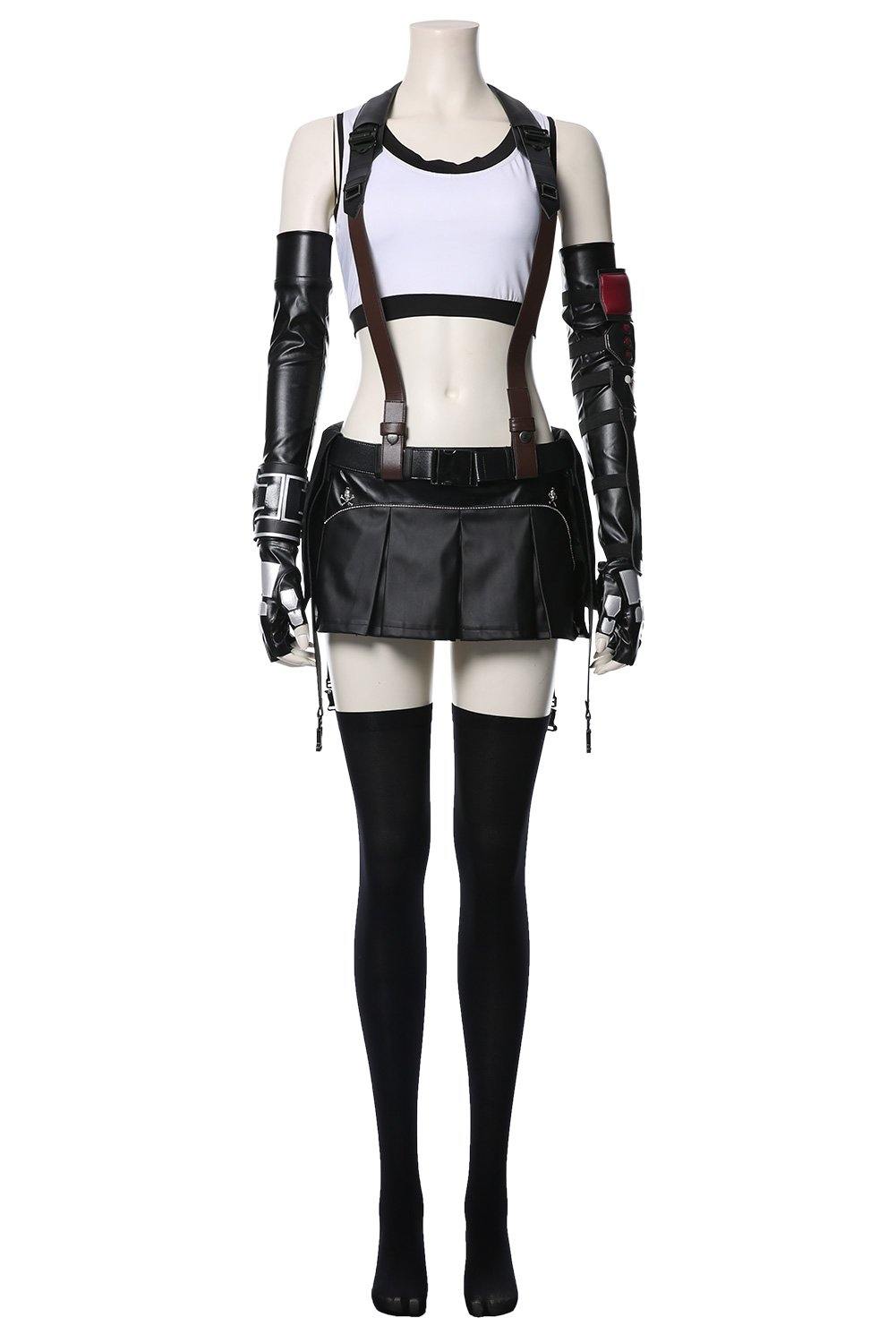 Final Fantasy VII FF7 Tifa Lockhart Cosplay Kostüm Neu - cosplaycartde