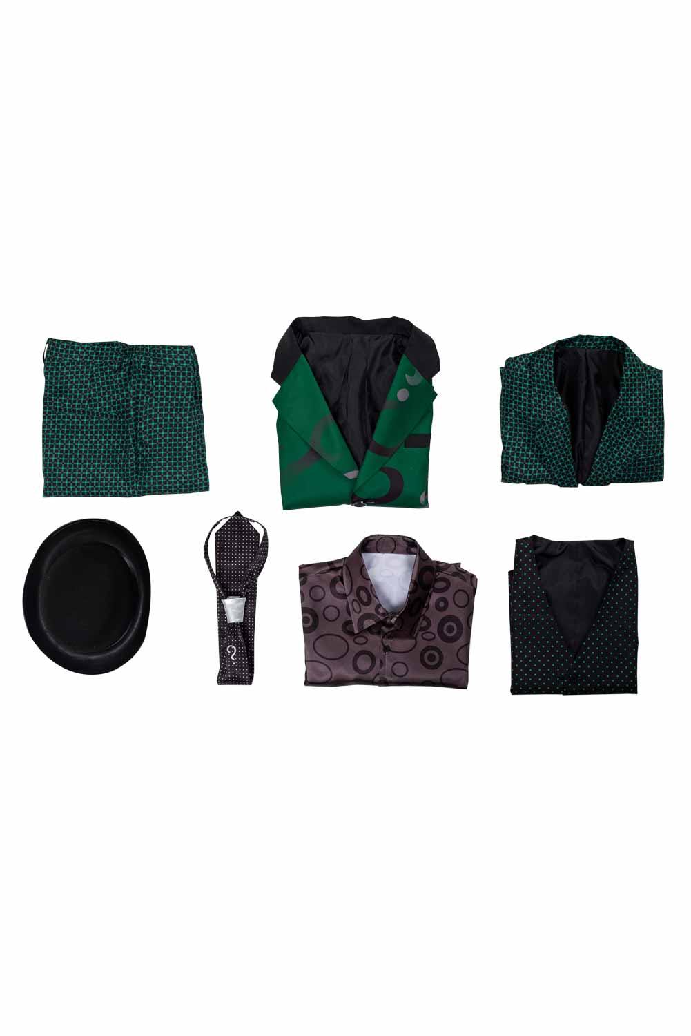 Gotham - Staffel 5 Riddler Edward Nygma Cosplay Kostüm Grün Set - cosplaycartde