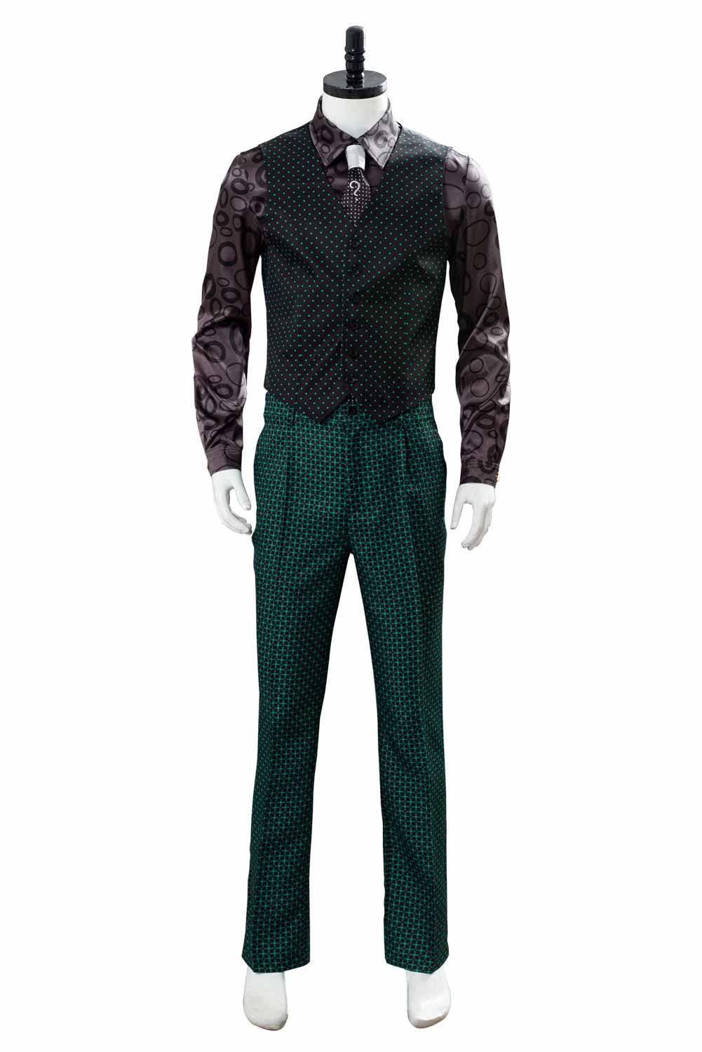 Gotham - Staffel 5 Riddler Edward Nygma Cosplay Kostüm Grün Set - cosplaycartde