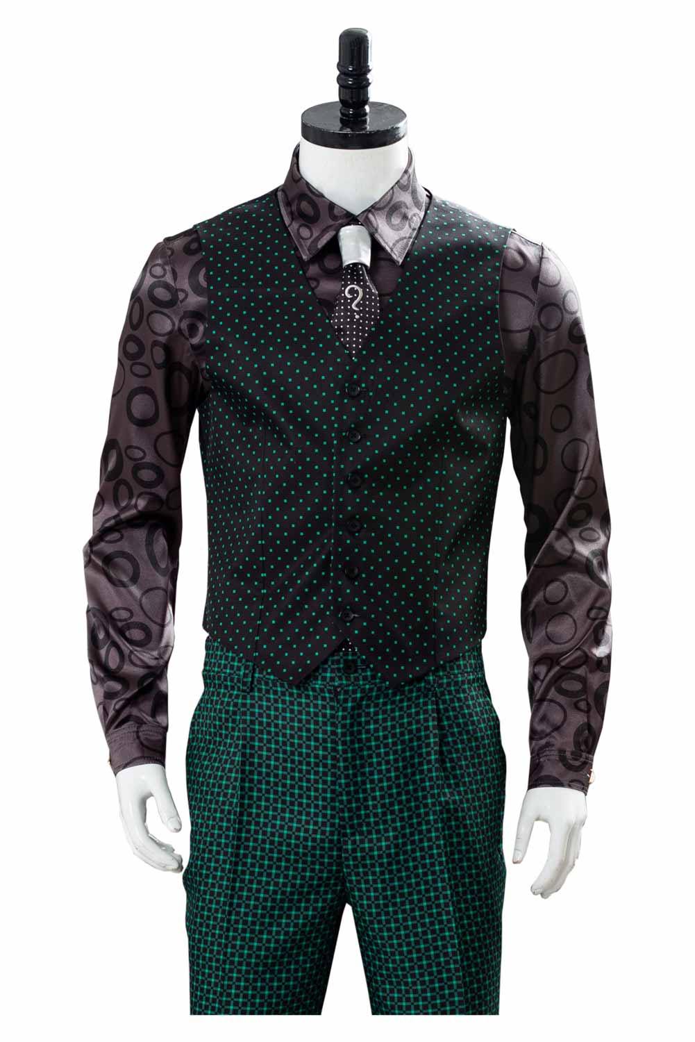 Gotham - Staffel 5 Riddler Edward Nygma Cosplay Kostüm Grün Set - cosplaycartde