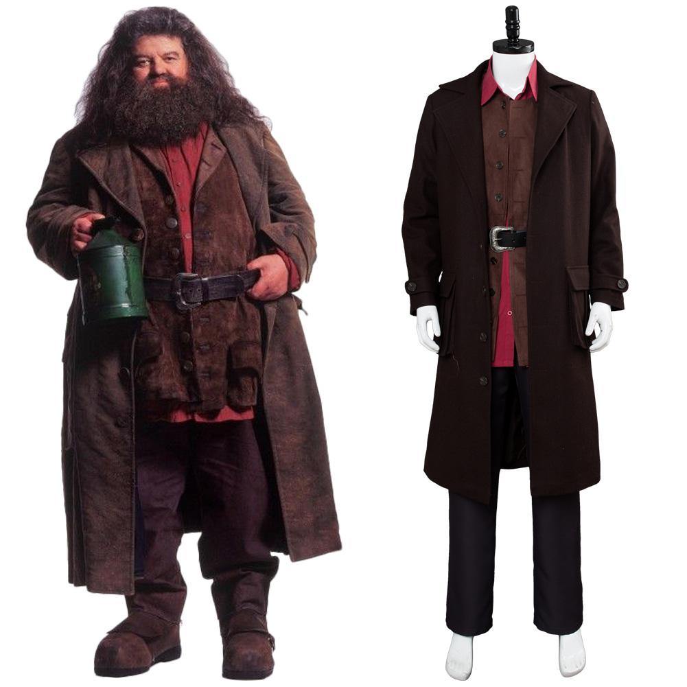 Harry Potter Rubeus Hagrid Cosplay Kostüm Set - cosplaycartde