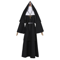 Horrorfilm The nun Valak Scary Horror Nonne Cosplay Kostüm Set - cosplaycartde