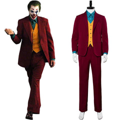 Joker 2019 Batman Joaquin Phoenix Arthur Fleck Cosplay Kostüm Erwachene und Kinder - cosplaycartde