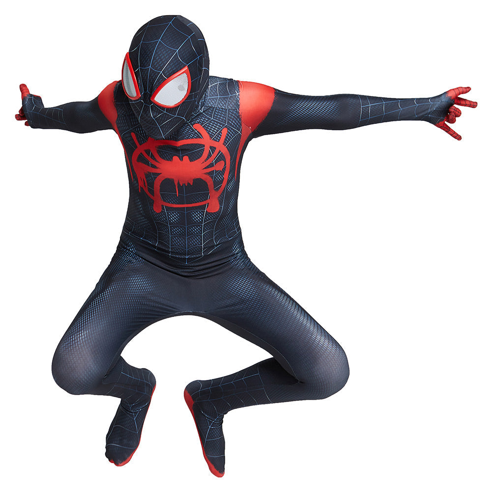 Kinder Jumpsuit Spider-Man: A New Universe Miles Morales Jumpsuit für Kinder Cosplay Kostüm