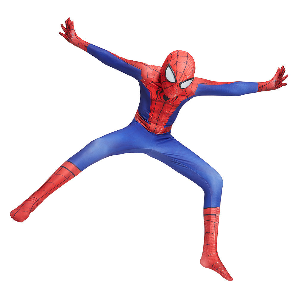 Kinder Jumpsuit Spider-Man: A New Universe Peter Parker Jumpsuit für Kinder Cosplay Kostüm