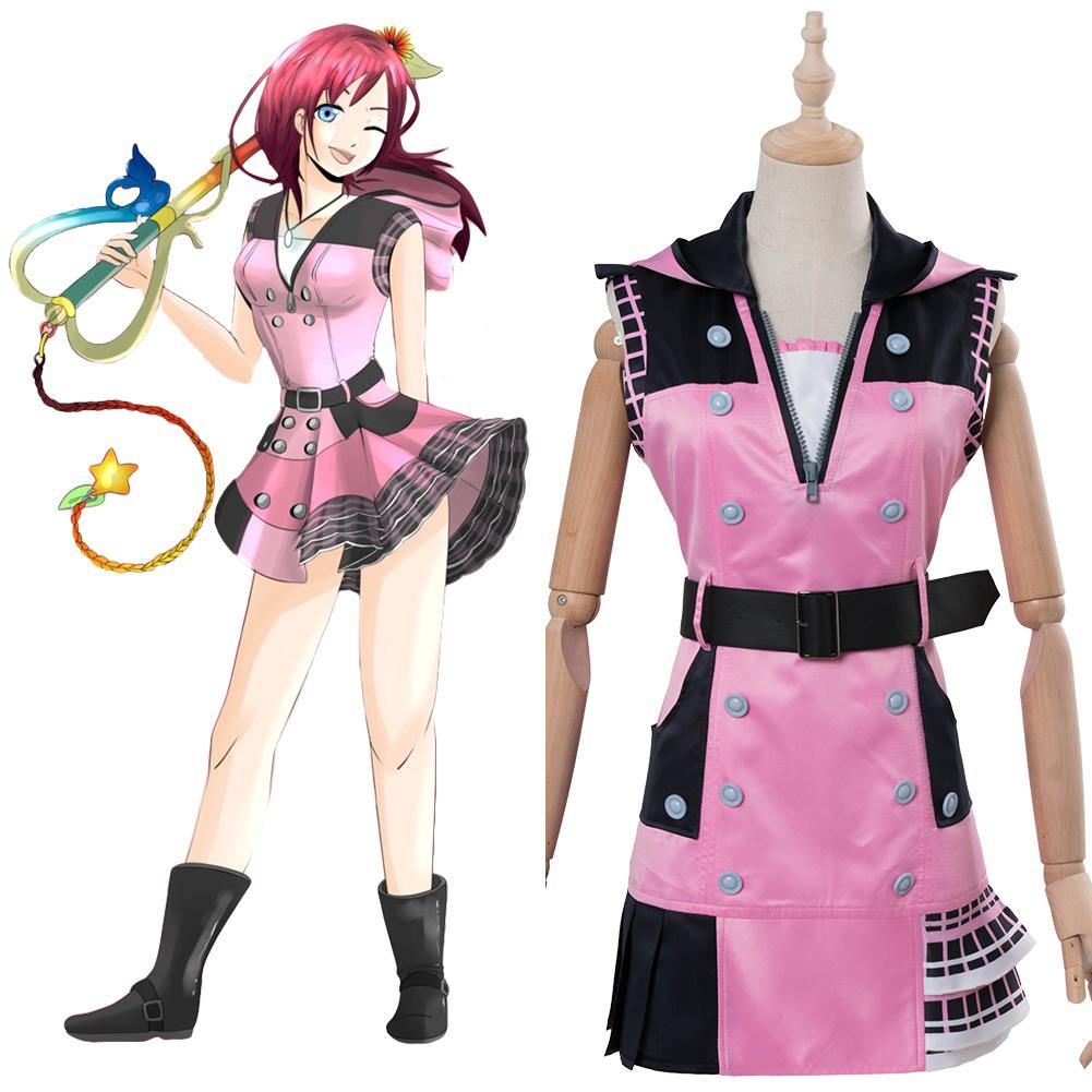 Kingdom Hearts III -Kairi Cosplay Kostüm - cosplaycartde