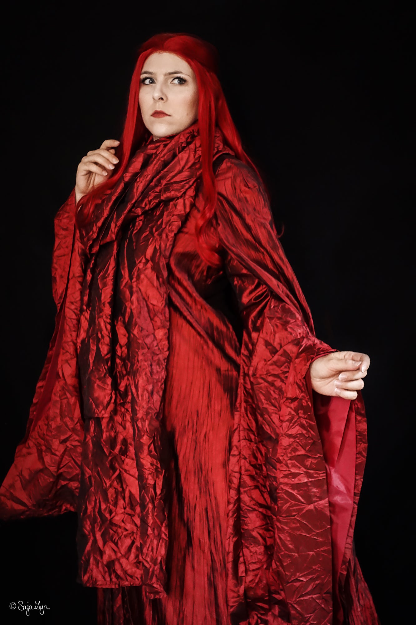 GoT Game of Thrones The Red Woman Melisandre Outfit Cosplay Kostüm