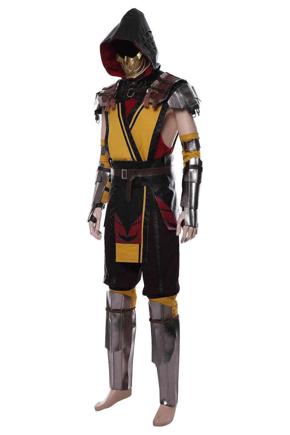 Mortal Kombat 11 Fighting Game Kampfspiel Scorpion Hanzo Hasashi Cosplay Kostüm Herren - cosplaycartde