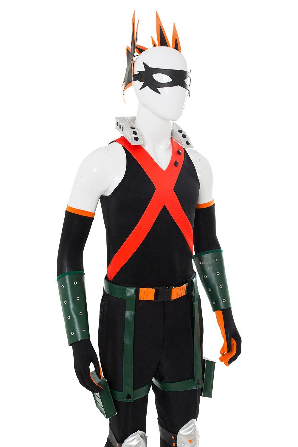 My Hero Academia Boku no Hero Akademia Katsuki Bakugou Kämpfeanzug Cosplay Kostüm - cosplaycartde