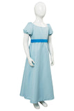 Nimmerland Peter Pan Wendy Darling Kleid Cosplay Kostüm Blau für Kinder - cosplaycartde
