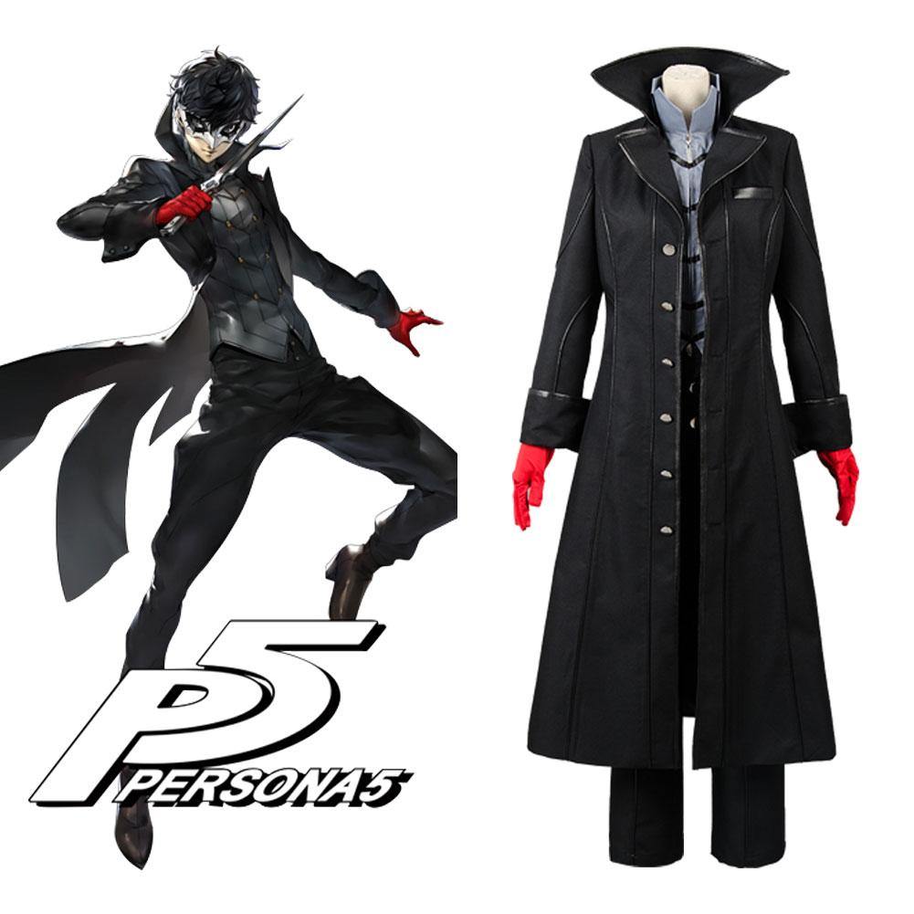 Persona 5 Protagonist Akira Kurusu Joker Outfit Cosplay Kostüm - cosplaycartde